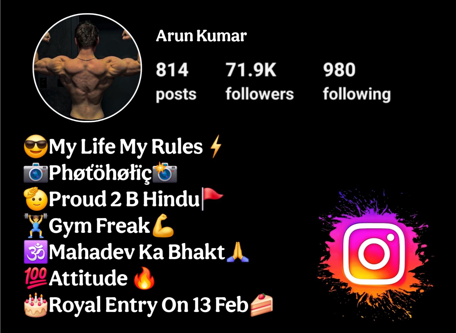 Gym Bio For Instagram
