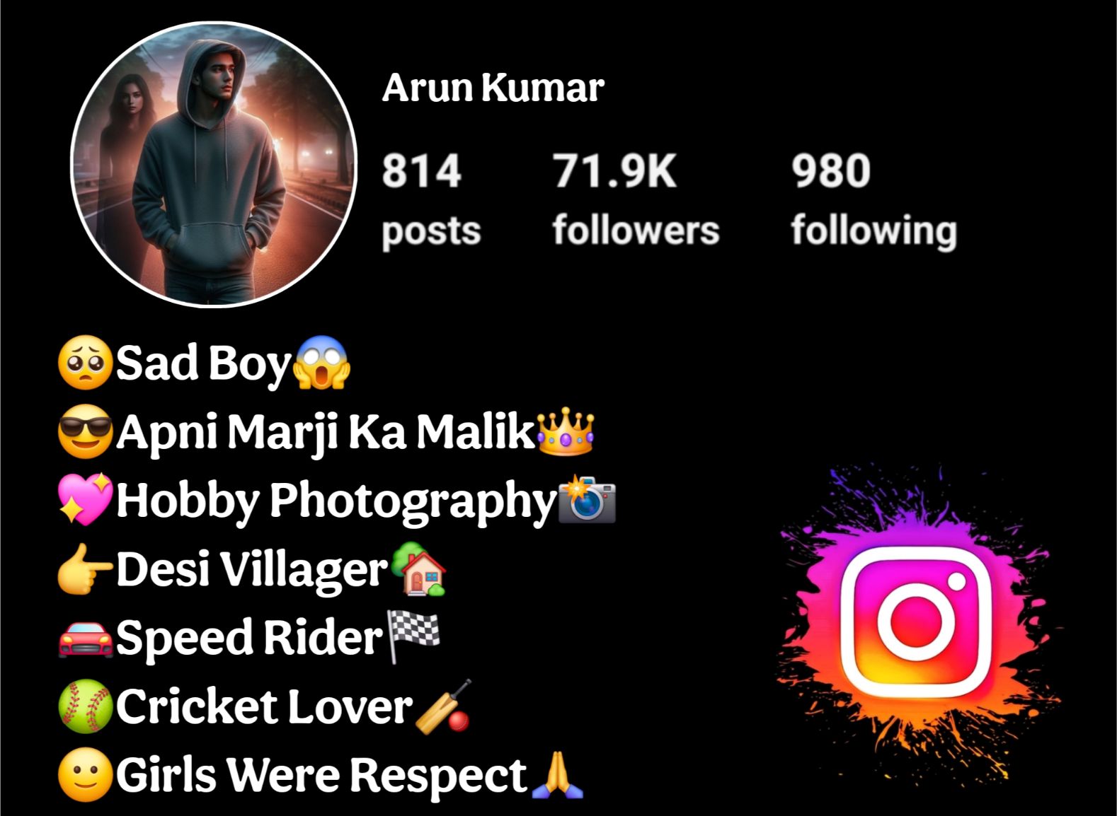 Sad Bio For Instagram