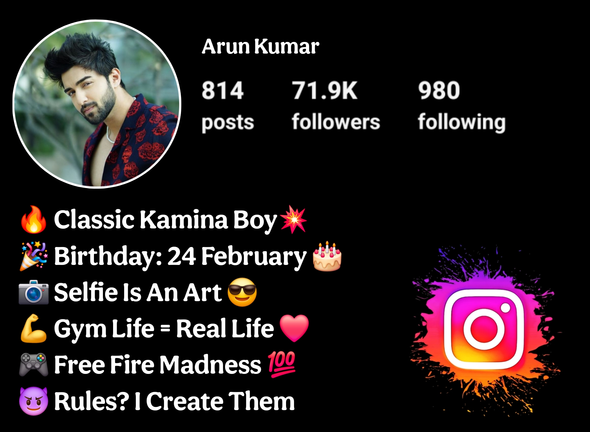 Instagram Bio For Boys