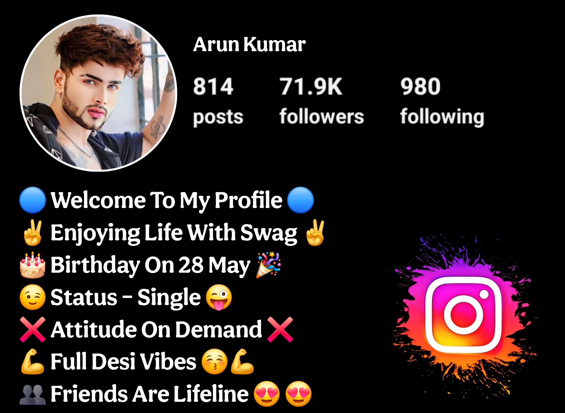 Instagram Bio Me Kya Likhe