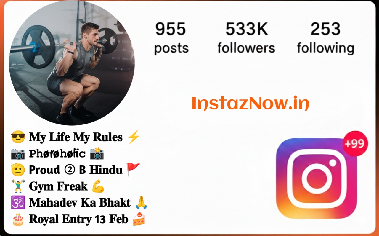 Gym Bio For Instagram