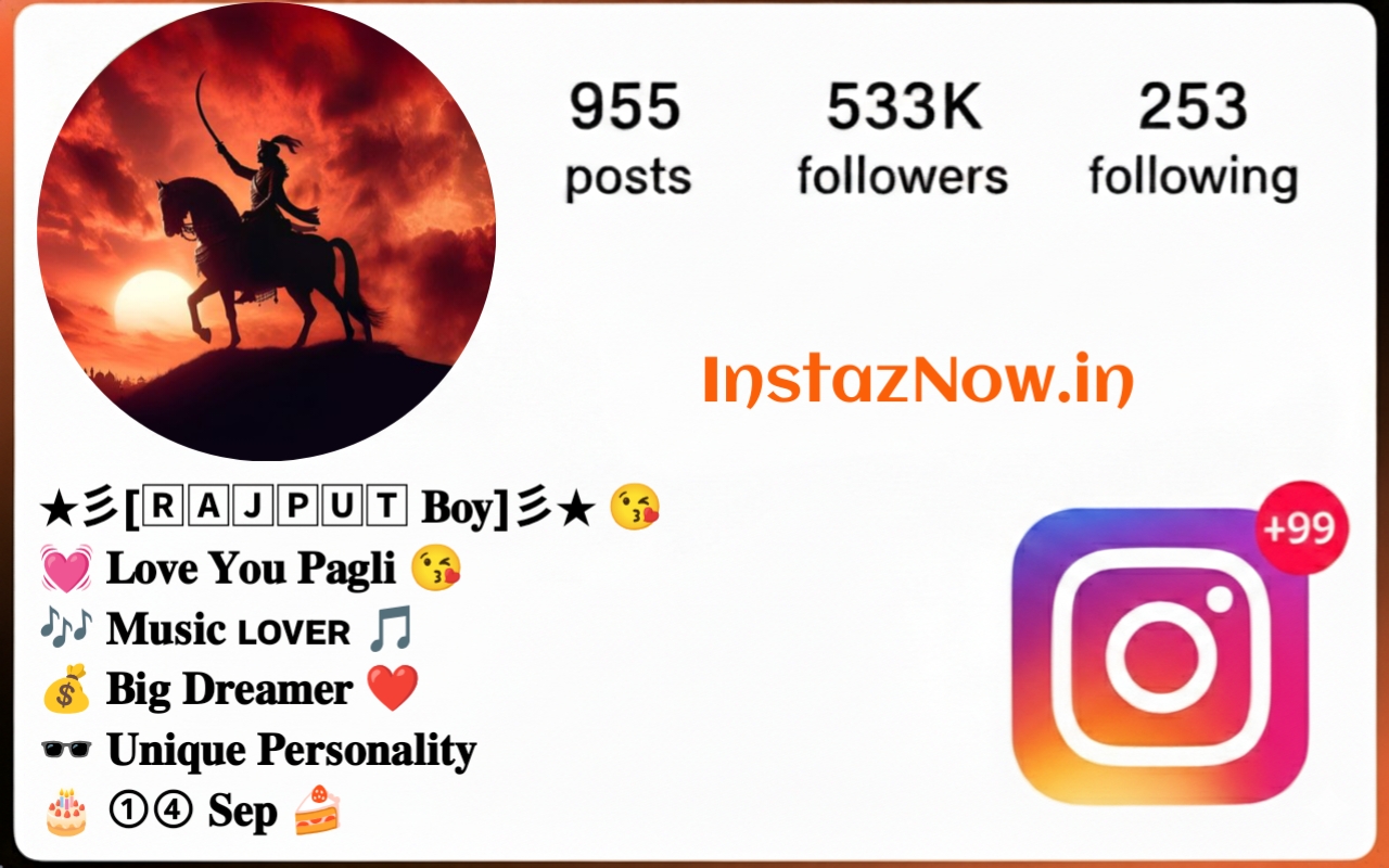 Rajput Bio For Instagram